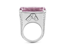 Load image into Gallery viewer, Kazanjian Kunzite Ring in 18K White Gold by Patrick Mauboussin
