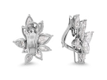 Load image into Gallery viewer, Kazanjian Diamond, 18.39 carats, Cluster Earrings in Platinum
