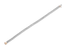 Load image into Gallery viewer, Kazanjian Fancy Cut Diamond, 11.08 carats, &amp; Pink Diamond Bracelet in Platinum &amp; 18K Rose Gold
