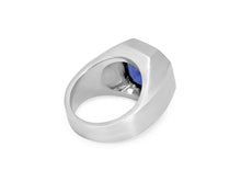 Load image into Gallery viewer, Sapphire, 16.10 Carats, Cocktail Ring in Platinum
