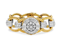 Load image into Gallery viewer, Ladies Diamond Omega Manual Wind Watch in 18K Yellow &amp; White Gold
