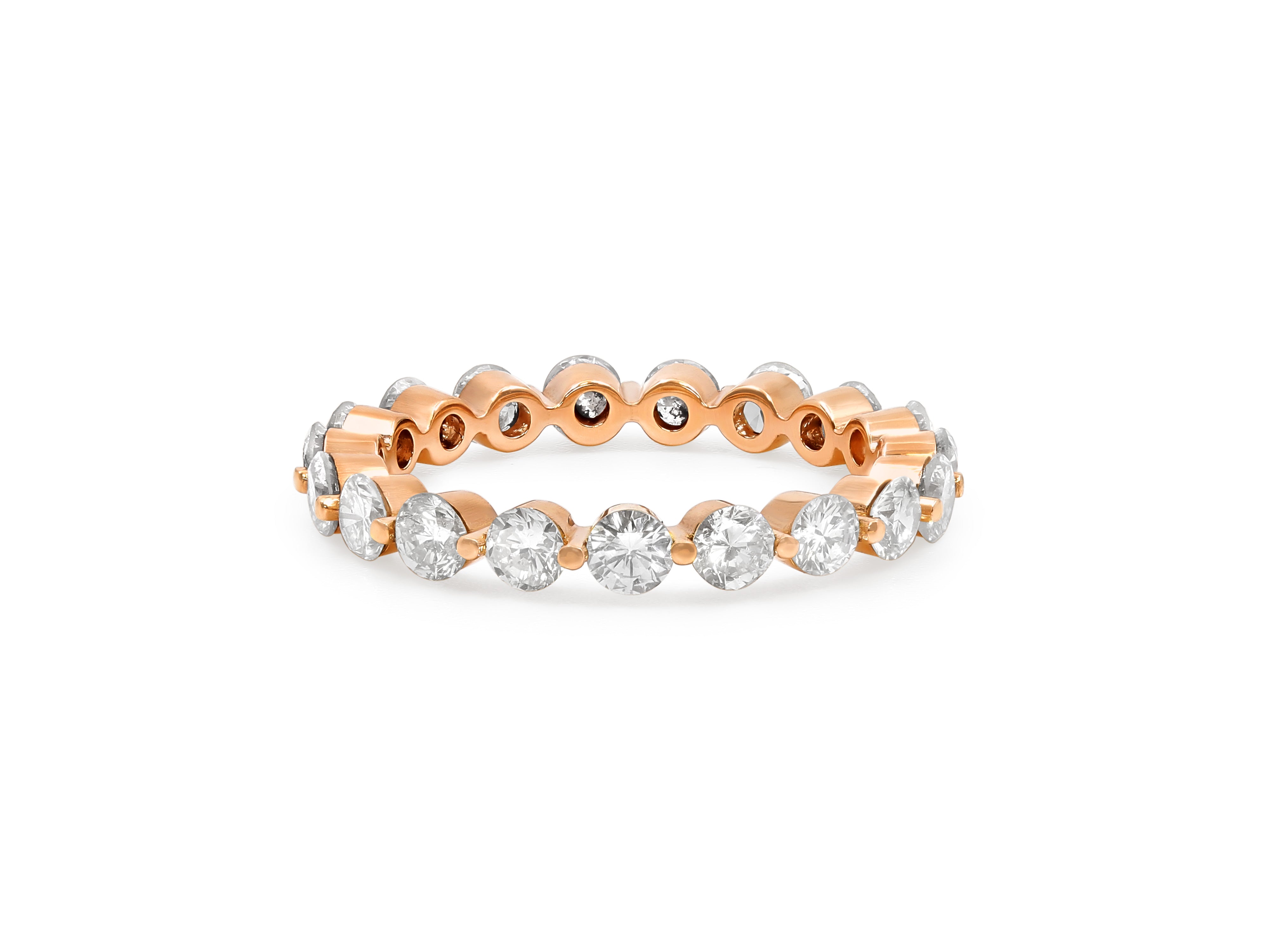 Shared Prong Diamond Eternity Band