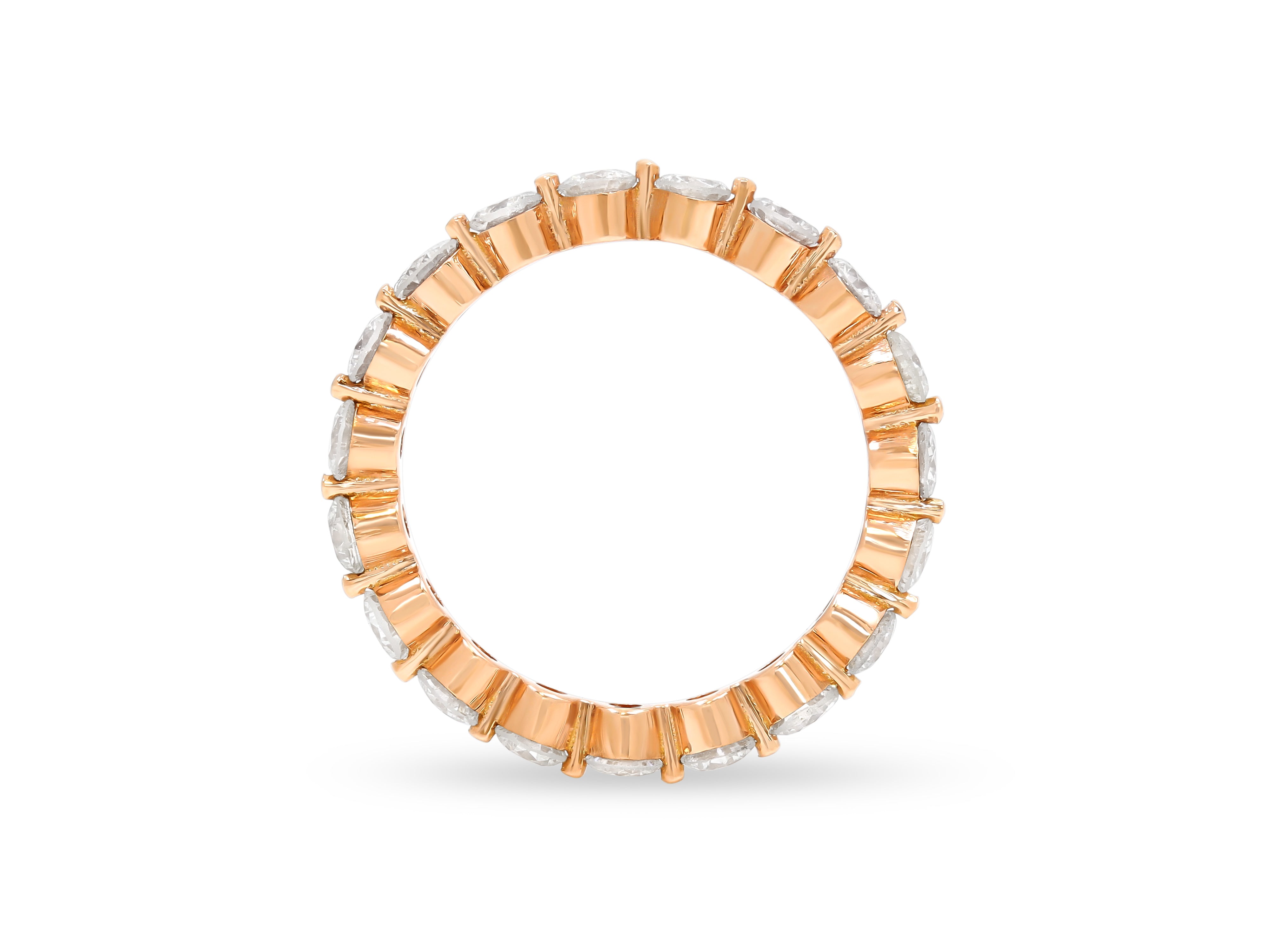 Shared Prong Diamond Eternity Band