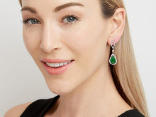 Load image into Gallery viewer, Kazanjian Jade Earrings in 18K White Gold
