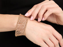 Load image into Gallery viewer, Kazanjian Bezel Set Diamond Bracelet in 18K Rose Gold
