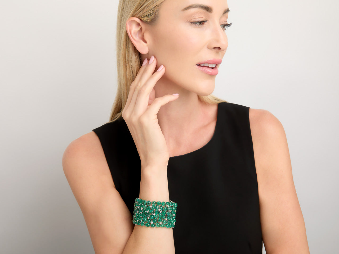 Shay - Women's Emerald Oval Tennis Bracelet - (Bg) | Dover Street Market  E-Shop – DSML E-SHOP