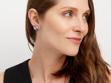 Load image into Gallery viewer, Kazanjian Ruby, 3.59 carats, and Diamond Earrings, in Platinum
