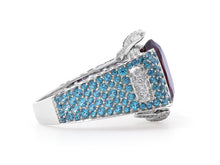 Load image into Gallery viewer, Kazanjian Garnet Ring, in 18K White Gold, by Patrick Mauboussin
