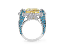 Load image into Gallery viewer, Kazanjian Yellow Sapphire, 12.98 carats, Ring by Patrick Mauboussin
