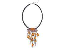 Load image into Gallery viewer, Kazanjian Fire Opal Jellyfish Necklace by Patrick Mauboussin
