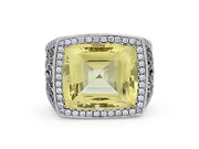 Danburite & Diamond Ring, by Patrick Mauboussin