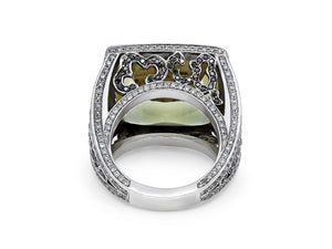 Kazanjian Danburite & Diamond Ring, by Patrick Mauboussin