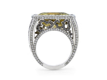 Load image into Gallery viewer, Kazanjian Danburite &amp; Diamond Ring, by Patrick Mauboussin
