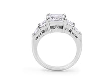 Load image into Gallery viewer, Kazanjian Emerald Cut Diamond, 3.04 carats, Ring, in Platinum
