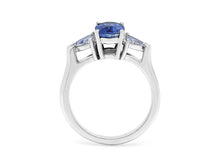 Load image into Gallery viewer, Kazanjian Sapphire, 1.70 carats, Ring in Platinum
