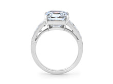 Load image into Gallery viewer, Kazanjian Asscher Cut Diamond, 5.61 Carats, Ring in Platinum
