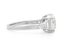Load image into Gallery viewer, Kazanjian Asscher Cut Diamond, 4.17 carats, Ring in Platinum
