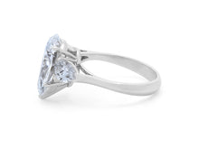 Load image into Gallery viewer, Kazanjian Pear Cut Diamond, 3.14 carats, Ring in Platinum

