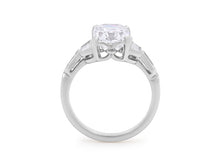 Load image into Gallery viewer, Kazanjian Asscher Cut Diamond, 3.02 carats, Ring in Platinum
