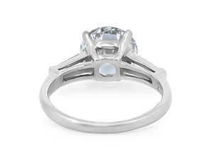 Kazanjian Round Brilliant Diamond, 2.06 carats, Ring in Platinum