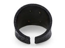 Load image into Gallery viewer, Kazanjian Black Stingray Cuff Bracelet with an Oval Jasper, in 18K Rose Gold

