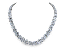 Load image into Gallery viewer, Kazanjian Modern Double Row Diamond Necklace in Platinum
