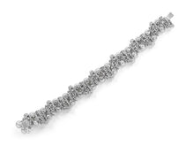 Load image into Gallery viewer, Pearl &amp; Diamond Bracelet in 18K White Gold
