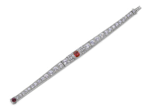 Ruby & Diamond Bracelet, by Fougeray