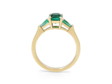 Load image into Gallery viewer, Kazanjian Emerald Ring in 18K Yellow Gold
