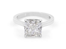 Load image into Gallery viewer, Kazanjian Cushion Cut Diamond, 3.51 carats, Ring in Platinum
