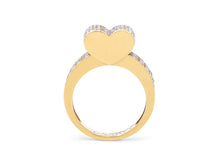 Load image into Gallery viewer, Pavé Diamond Cocktail Ring in 18K Yellow Gold by Van Cleef &amp; Arpels

