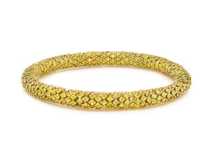 Yellow Sapphire Bracelet in 18K Yellow Gold by Robert Demeglio