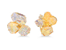 Load image into Gallery viewer, Kazanjian Mexican Opal Earrings in 18K Yellow Gold
