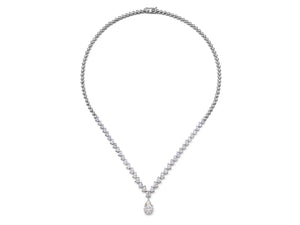 Kazanjian Diamond Necklace in 18K White Gold