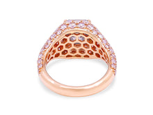 Load image into Gallery viewer, Kazanjian Gray Diamond, 3.00 cts, &amp; Pink Diamond Ring in 18K Rose Gold
