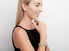 Load image into Gallery viewer, Kazanjian Pear Cut &amp; Baguette Diamond Bracelet, in Platinum
