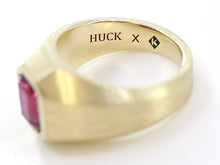Load image into Gallery viewer, Ruby, 3.08 Carats, Cocktail Ring in 18K Yellow Gold
